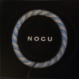🩵🤍 NOGU Himalayan Blue & White Bracelet 🤍🩵